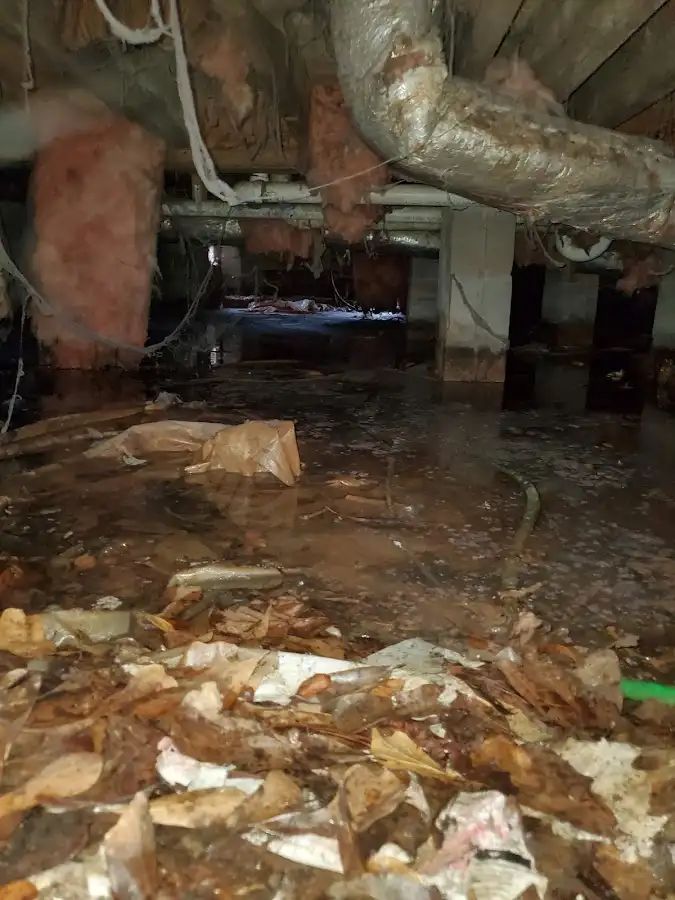 Crawl space flood assessment for Leak Detection & Repair in Plainville