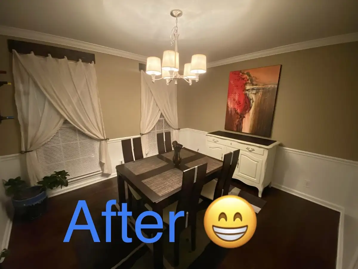 Professional dining room restoration after water damage in Plainville